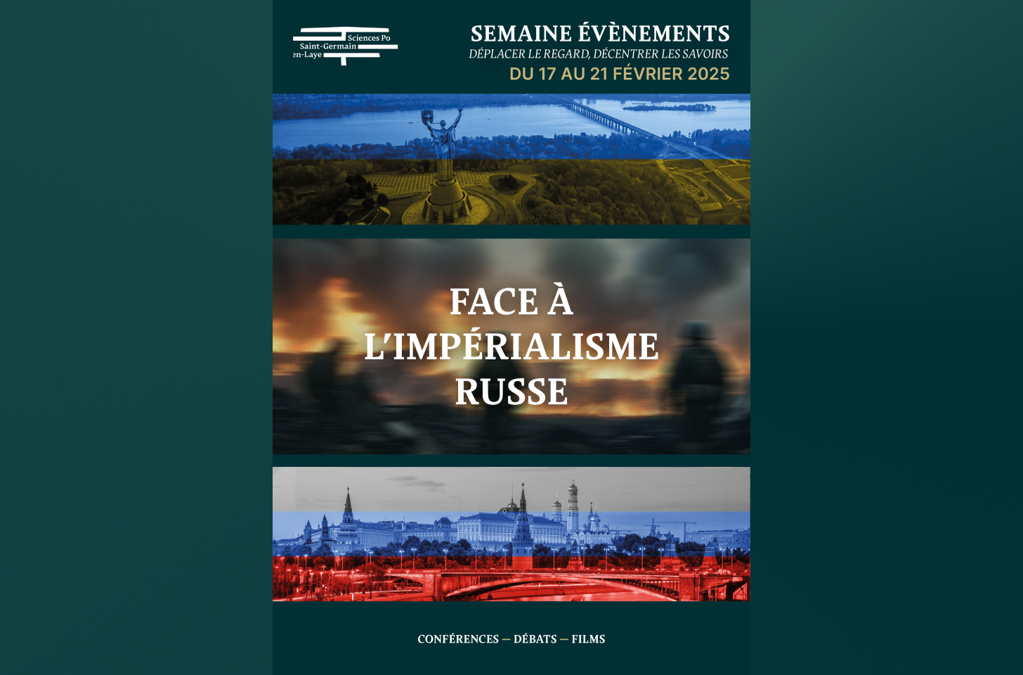 Semaine évènement face à l'impérialisme russe