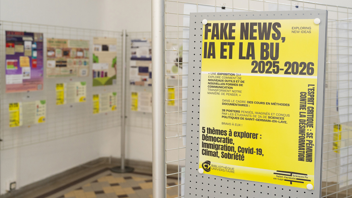 fake news, IA et la BU